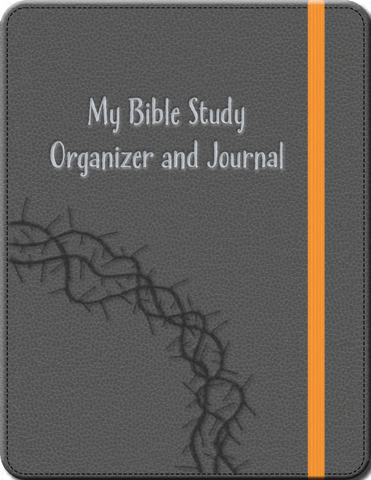 Bible Study Organizer Digital Download - Classic Crown of Thorns